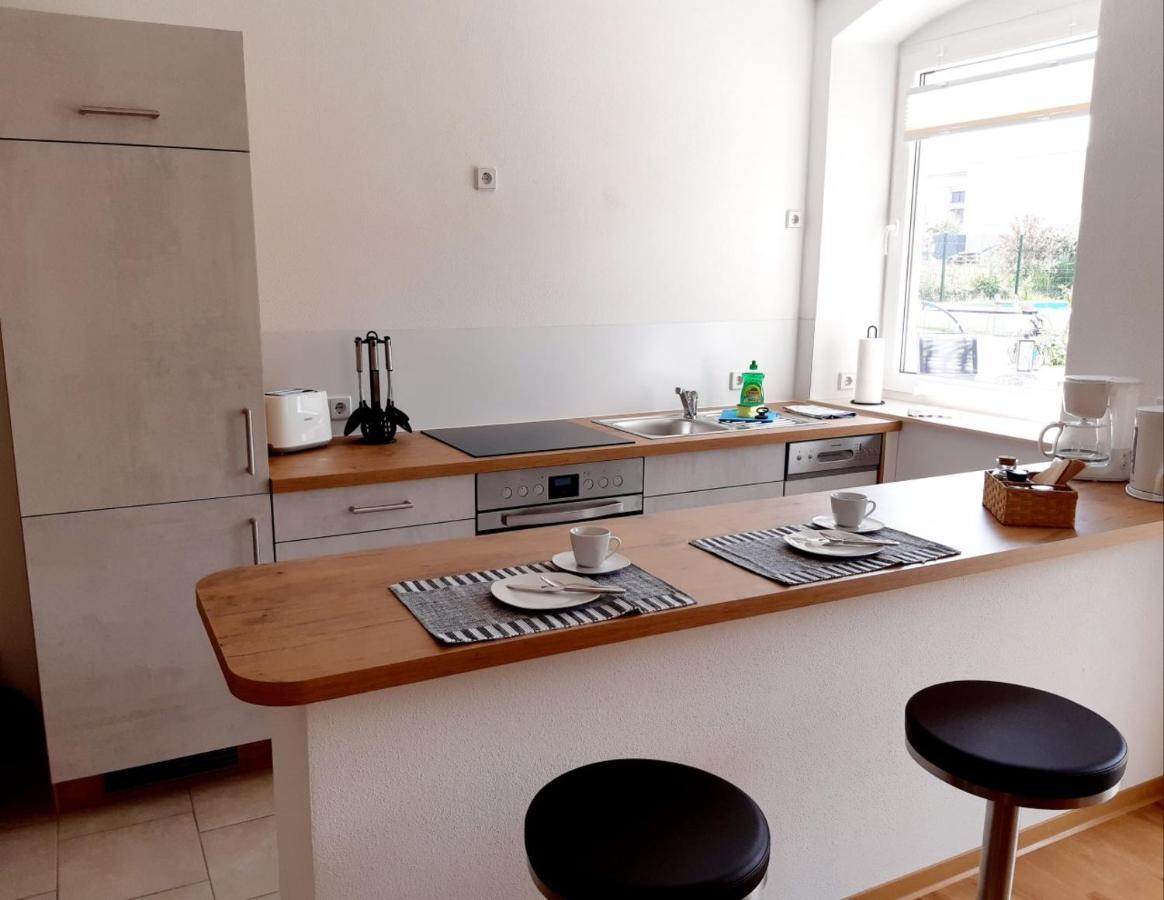 Frankenberg Stadtoase Geraeumige Gaestewohnungen Mit Balkon, Komfort, Modernitaet Und Ruhe, Fuer Monteure Geeignet, Free Wifi מראה חיצוני תמונה
